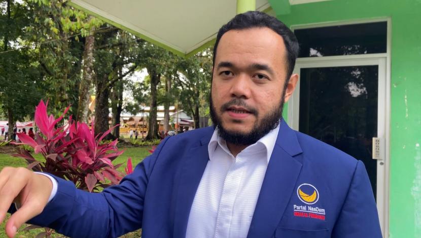 Ketua DPW Nasdem Sumatra Barat sekaligus Wali Kota Padang Panjang, Fadly Amran .