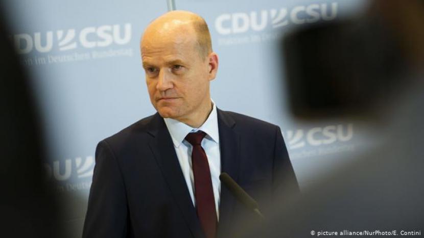 Ketua Fraksi Partai CDU/CSU di parlemen Jerman Bundestag, Ralph Brinkhaus.