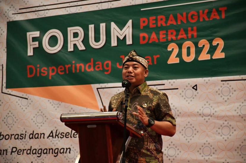 Ketua Komisi II DPRD Provinsi Jawa Barat Rahmat Hidayat Djati, S.IP Menghadiri acara Forum Perangkat Daerah Disperindag Jabar 2022