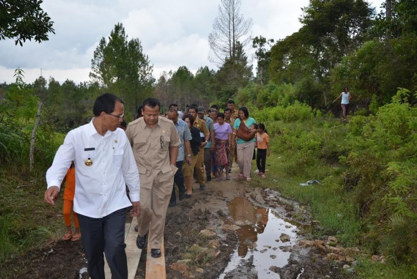 Ketua Komisi IV DPR RI Edhy Prabowo memimpin kunjungan kerja ke Kabupaten Humbang Hasudutan, Sumatra Utara, Selasa (2/5).