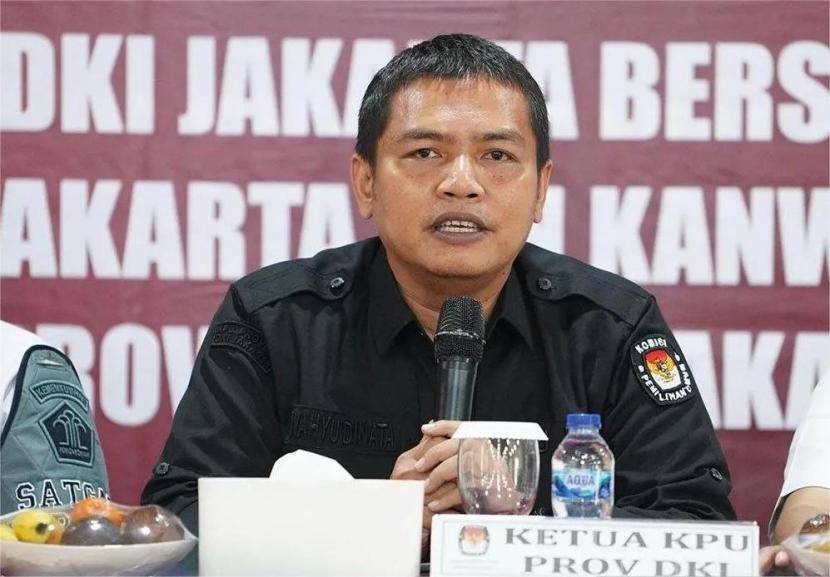 Ketua Komisi Pemilihan Umum (KPU) DKI Jakarta, Wahyu Dinata.