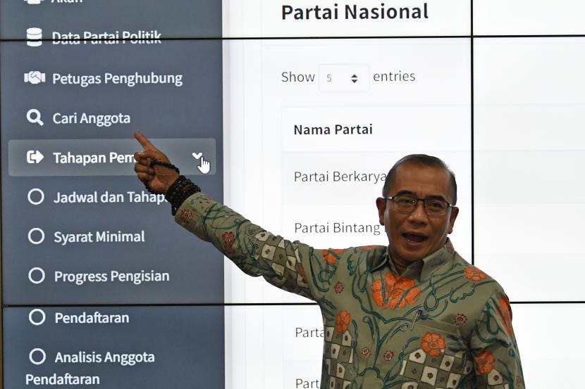 Ketua Komisi Pemilihan Umum (KPU) Hasyim Asy'ari meminta kementerian dalam negeri (kemendagri) untuk merapihkan data kependudukan jelang pemilu 2024.