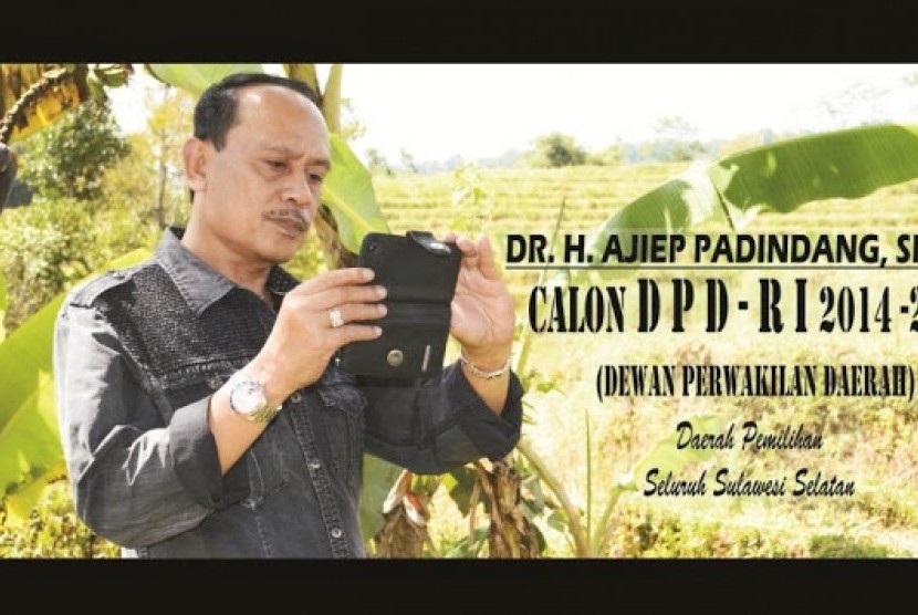 Ketua Komite IV DPD Ajiep Padindang.