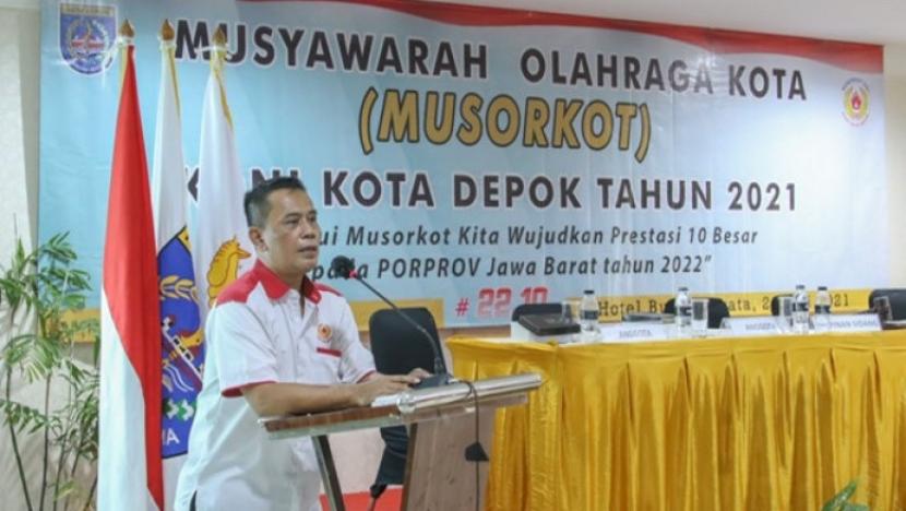 Ketua Komite Olahraga Nasional Indonesia (KONI) Kota Depok, Herry Suprianto.