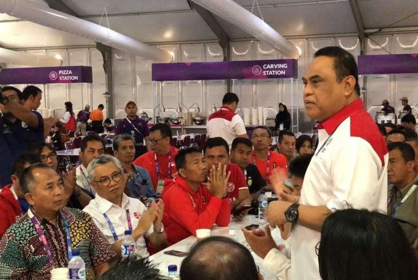 Ketua Kontingen Indonesia Asian Games 2018, Syafruddin.