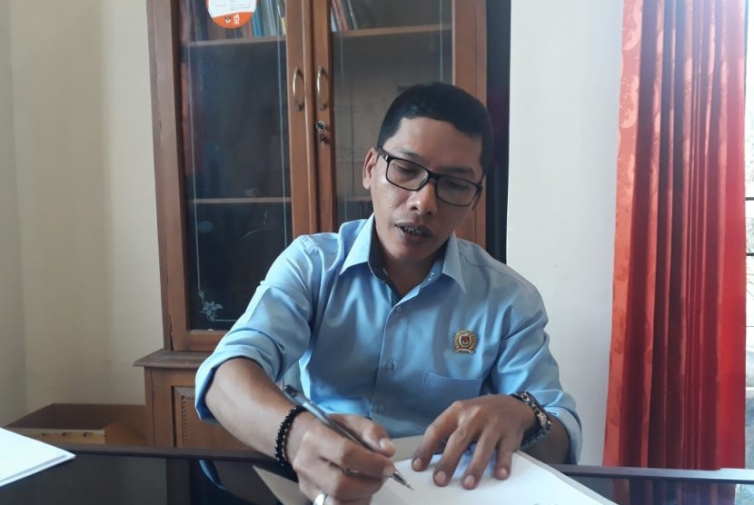 Ketua KPUD Kota Mataram Husni Abidin.