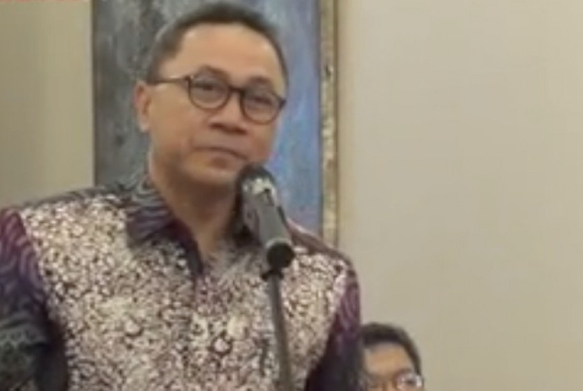 Ketua Majelis Permusyawaratan Rakyat (MPR) RI, Zulkifli Hasan 