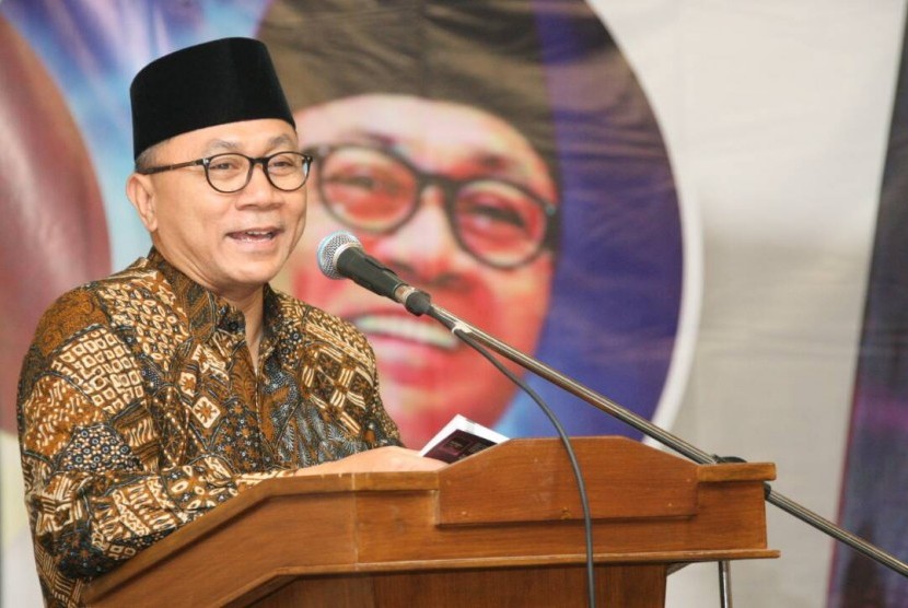 Ketua Majelis Permusyawaratan Rakyat (MPR) Zulkifli Hasan