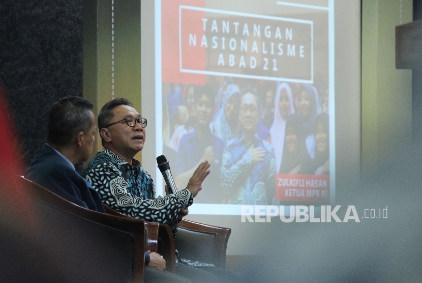 Ketua Majelis Permusyawaratan Rakyat (MPR) Zulkifli Hasan 