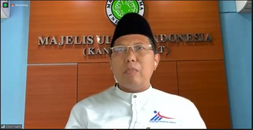 Ketua Majelis Ulama Indonesia MUI), KH Cholil Nafis.