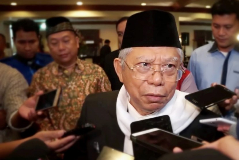 Ketua Majelis Ulama Indonesia (MUI), Ma’ruf Amin 