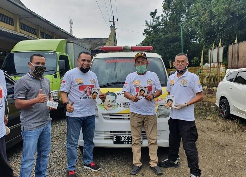 Ketua MPR RI Bambang Soesatyo memberikan bantuan kepada warga di daerah pemilihannya dan lakukan rapid test Covid-19 kepada pengurus DPD II Partai Golkar Dapil Jawa Tengah VII yang meliputi Kabupaten Purbalingga, Banjarnegara, dan Kebumen.