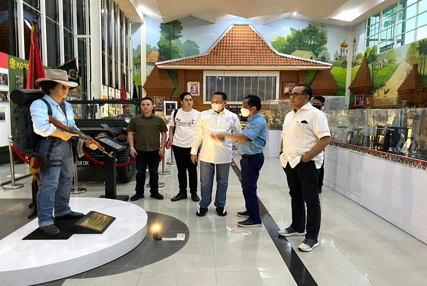 Ketua MPR RI Bambang Soesatyo mengapresiasi pendirian museum Bang Yos yang didirikan mantan Pangdam Jaya/Gubernur DKI Jakarta Letjen TNI (purn) Sutiyoso atau biasa dipanggil Bang Yos