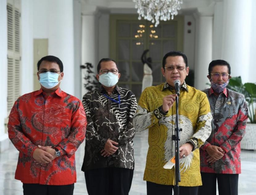 Ketua MPR RI Bambang Soesatyo mengungkapkan Presiden Joko Widodo berharap agar Badan Pembinaan Ideologi Pancasila (BPIP) diperkuat dalam Undang-Undang. Tidak sekadar hanya dengan Peraturan Presiden. Keinginan tersebut juga sejalan dengan aspirasi dari berbagai kelompok masyarakat yang disampaikan ke MPR RI.