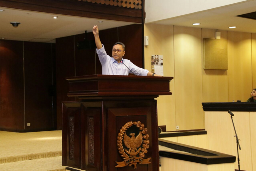 Ketua MPR RI Zulkifli Hasan.