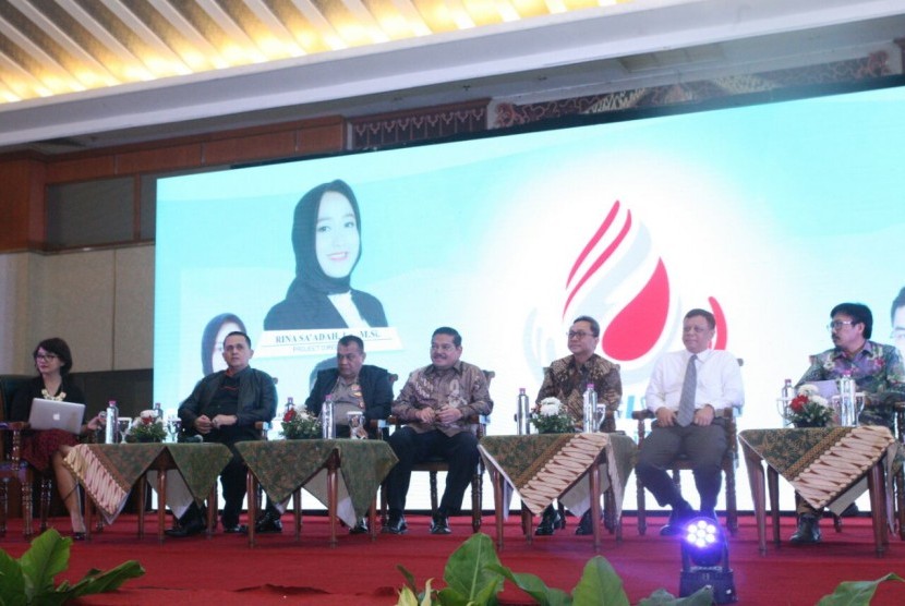 Ketua MPR RI, Zulkifli Hasan, saat menghadiri Silaturrahim Nasional Junior Chamber Internasional (JCI) Indonesia.