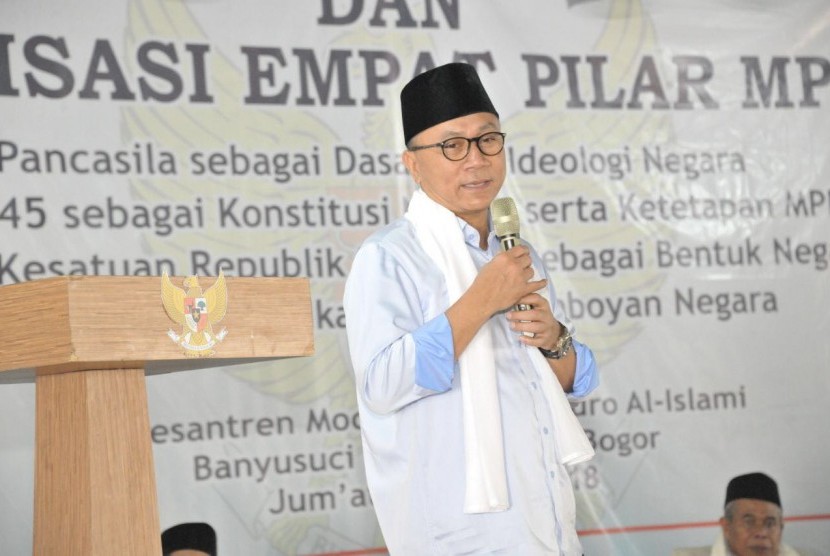 Ketua MPR Zulkifli Hasan.