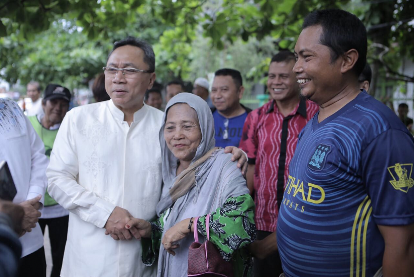 Ketua MPR Zulkifli Hasan terinspirasi dengan seorang tukang becak yang menghajikan ibunya.