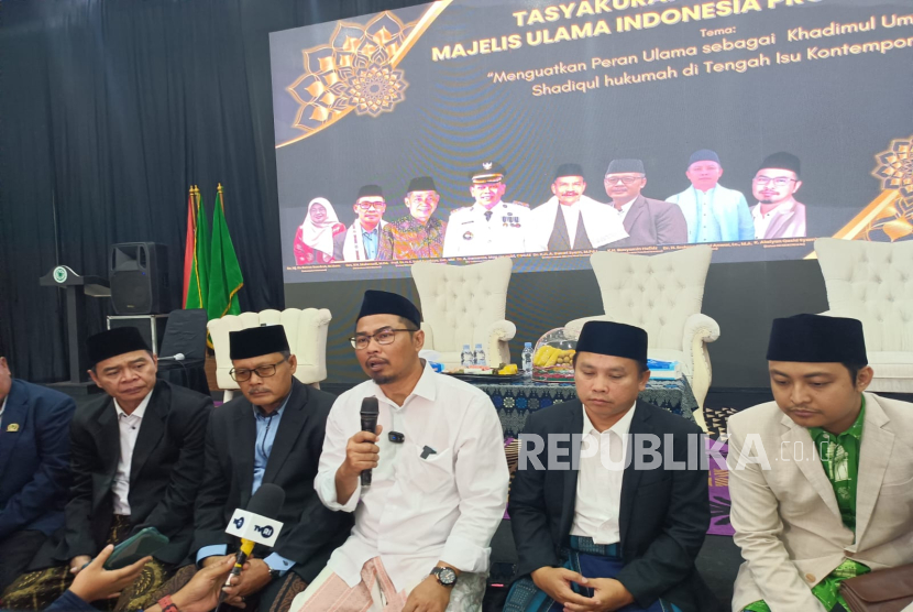 Ketua MUI Banten Bidang Infokom dan Kebudayaan Islam Alwiyan Qosid Syam