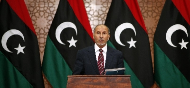 Ketua NTC Libya, Mustafa Abdel Jalil.