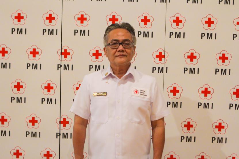 Ketua Palang Merah Indonesia (PMI) Kota Tangerang , Oman Jumansyah.