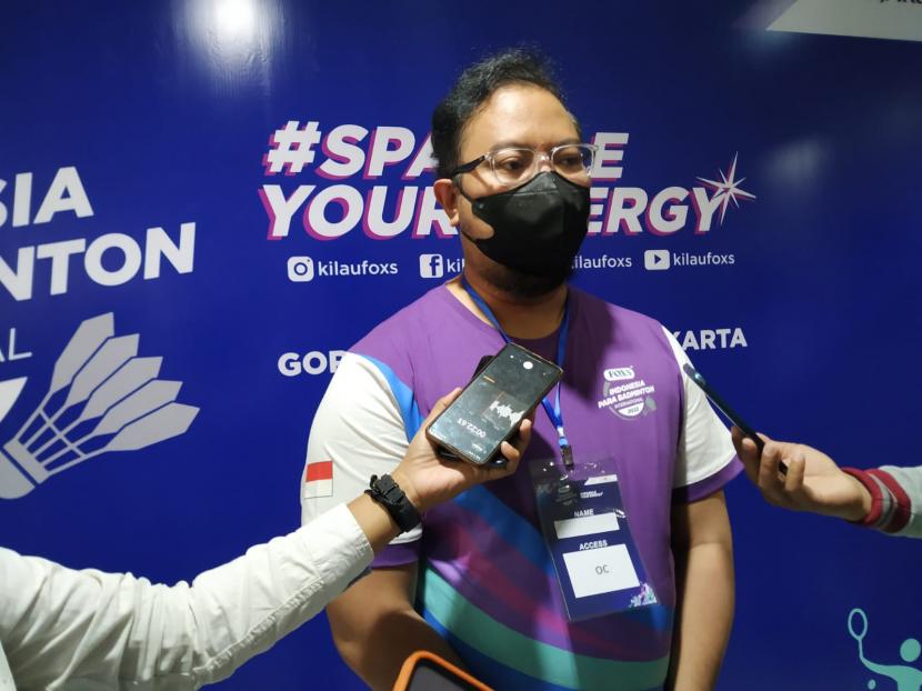 Ketua Panitia Pelaksana Foxs Indonesia Para Badminton International 2022, Rima Ferdianto.
