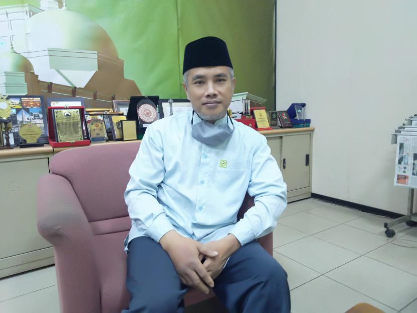 Ketua Panitia Pelaksana Idul Adha 1441 Masjid Raya Jakarta Islamic Centre (MRJIC), Aep Saifullah Fudhail.