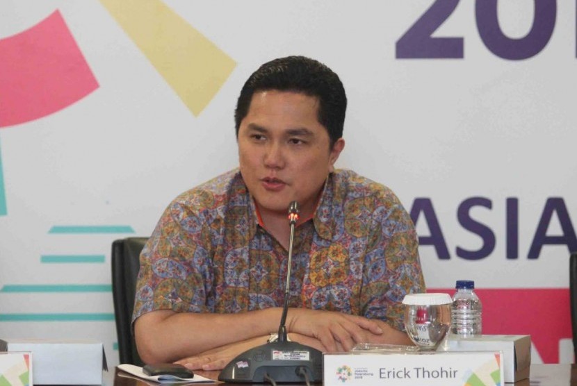 Ketua Pelaksana Inasgoc Erick Thohir