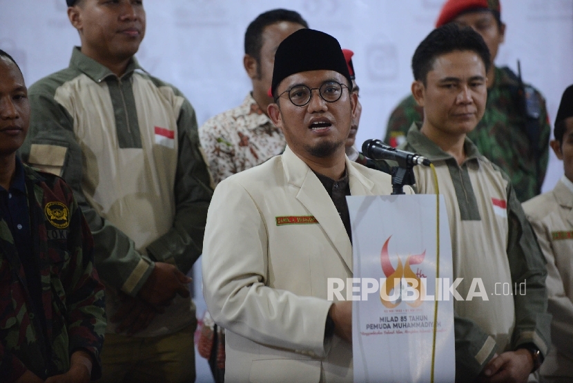 Ketua Pemuda Muhammadiyah Dahnil Anzar Simanjuntak 