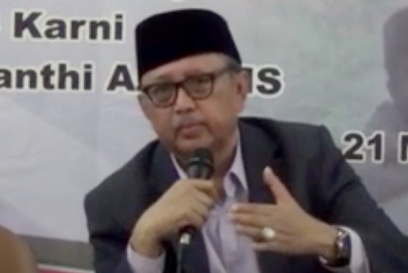 Ketua Pengurus Besar Nahdlatul Ulama (PBNU) Slamet Effendy Yusuf 