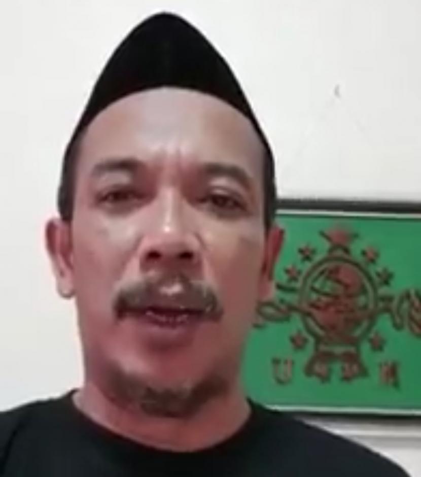 Ketua Pengurus Cabang Nahdlatul Ulama (PCNU) Karawang, Ahmad Ruhyat Hasbi alias Kang Uyan.