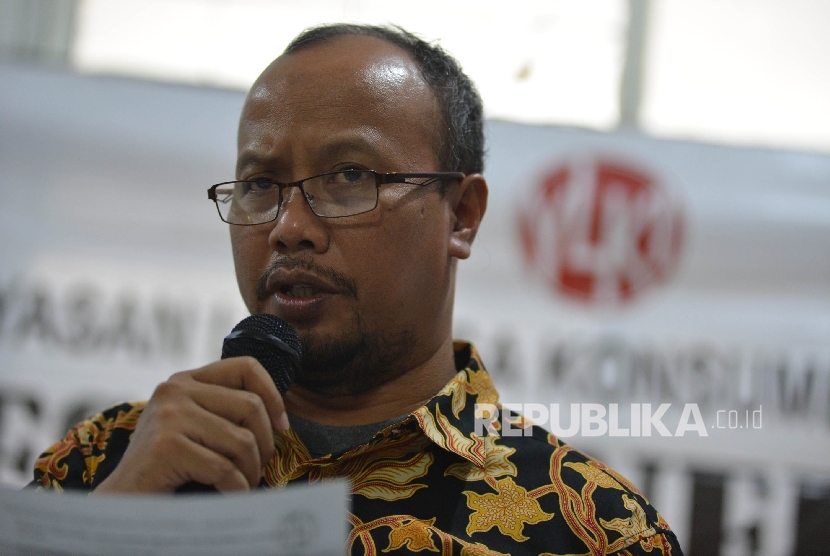 Ketua Pengurus Harian Yayasan Lembaga Konsumen Indonesia (YLKI) Tulus Abadi 