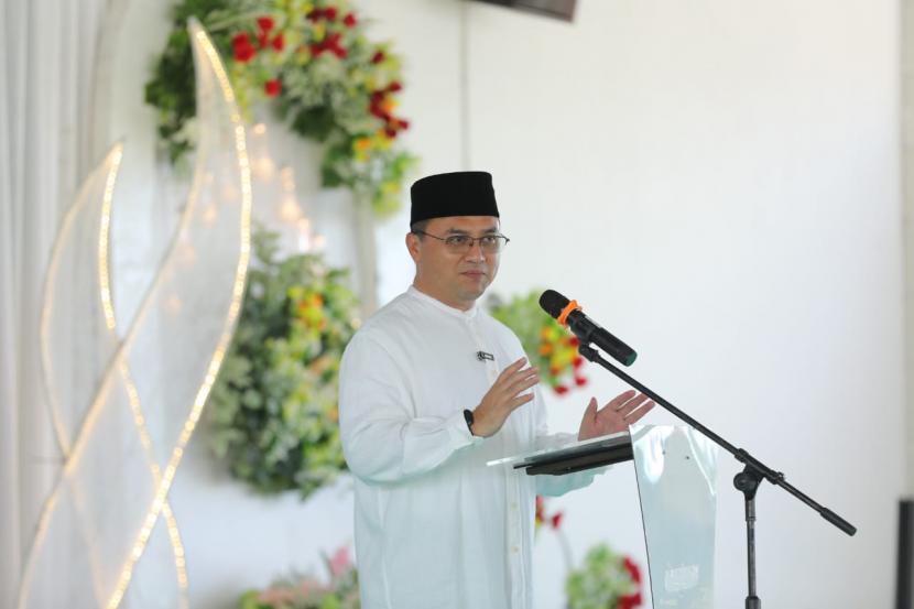Ketua Pengurus Wilayah Ikatan Persaudaraan Haji Indonesia (IPHI) Bangka Belitung Erzaldi Rosman.