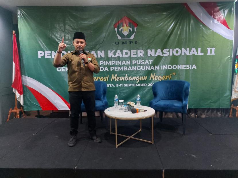Ketua Pimpinan Wilayah Generasi Muda Pembangunan Indonesia (PW GMPI) Jawa Timur, Sugondo menanggapi disahkannya Mardiono sebagai pelaksana tugas (plt) ketua umum DPP Partai Persatuan Pembangunan (PPP).