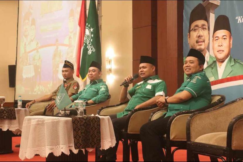 Ketua Pimpinan Wilayah Gerakan Pemuda Ansor DKI Jakarta Muhamad Ainul Yakin
