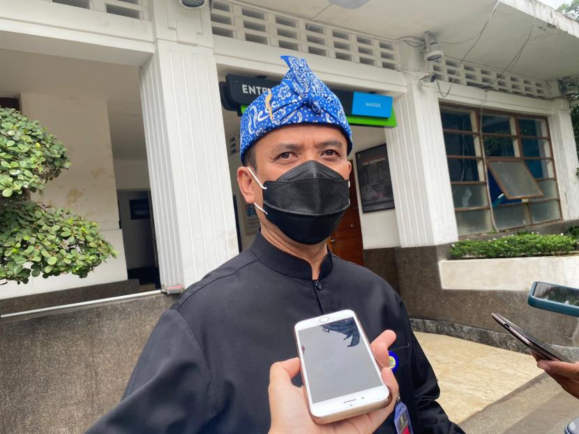 Ketua Satuan Tugas (Satgas) Penanganan Covid-19 Kota Bandung Asep Saeful Gufron. 