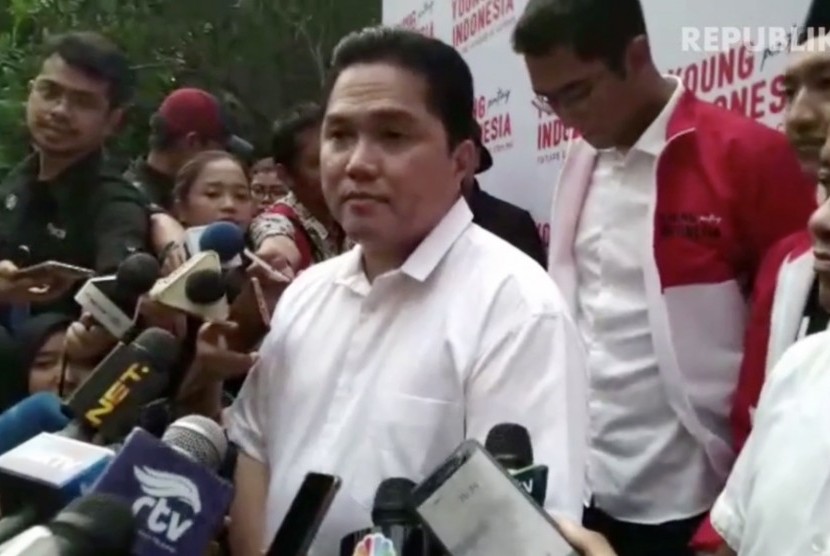 Ketua Tim Kampanye Nasional, Erick Thohir