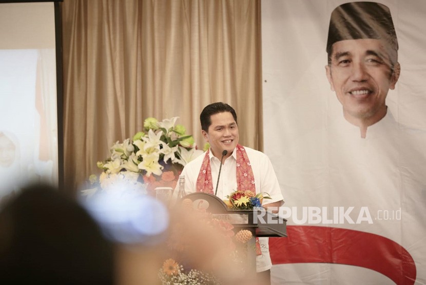 ketua TKN Jokowi-Amin, Erick Thohir 