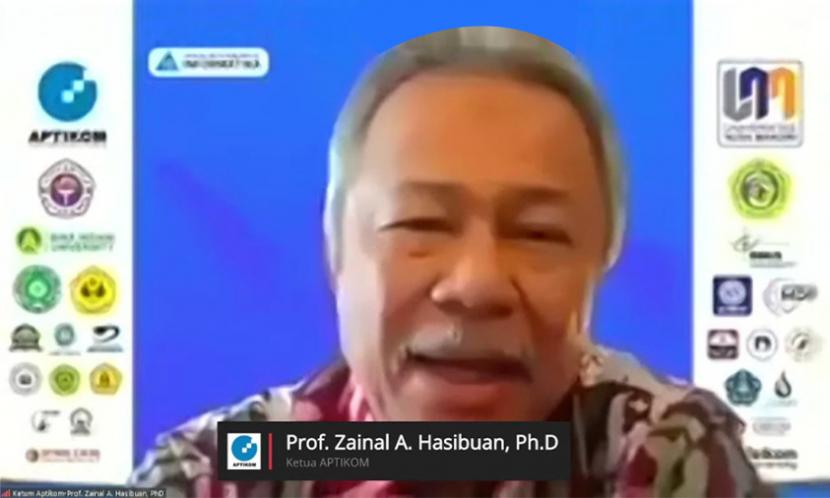 Ketua umum Aptikom, Prof. Ir. Zainal A. Hasibuan menyampaikan, sudah kesekian kalinya Rakornas Aptikom terselenggara. Kegiatan ini setiap tahunnya mengusung tema-tema yang menarik. Untuk tahun ini Aptikom mengusung tema dengan kata kunci kecerdasan artifisial.