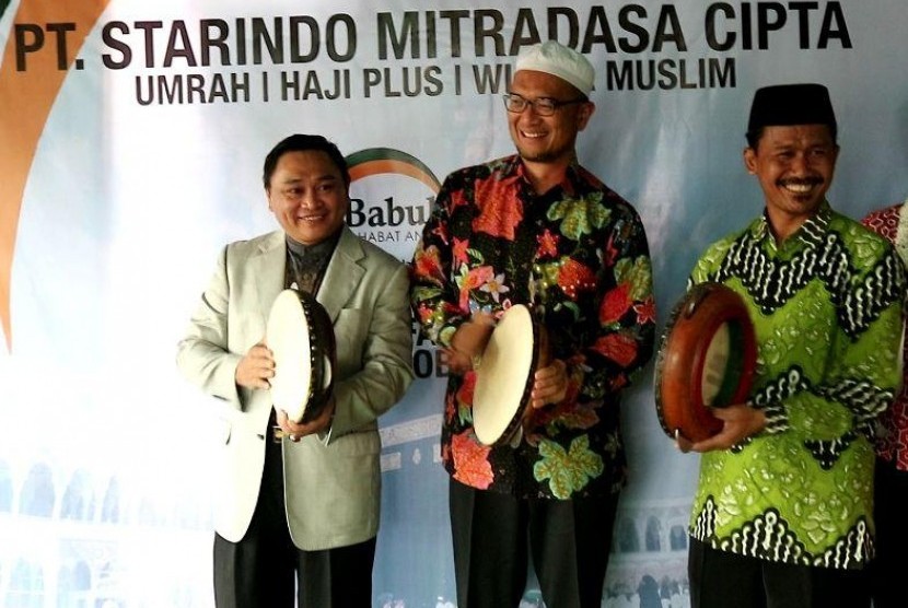 Ketua Umum Ashpurindo Syam Refiadi menghadiri acara pembukaan kantor cabang PT Starind Mitradasa Cipta (Babul Kabah), di Purbalingga, Sabtu (28/10). 