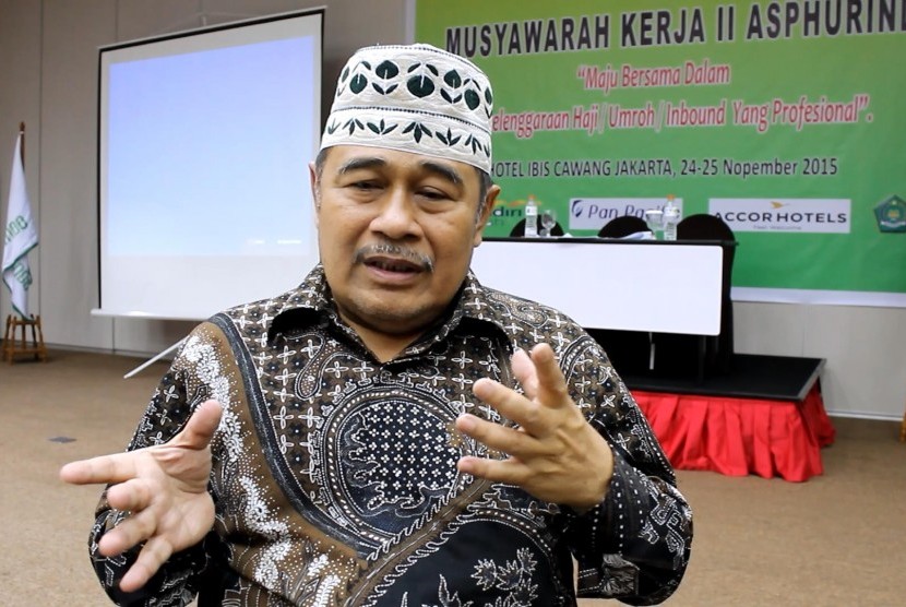 Ketua Umum Asosiasi Penyelenggara Haji Khusus Umrah dan Inbound Indonesia (Asphurindo) KH Hafidz Taftazani 
