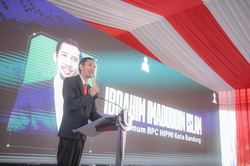 Ketua Umum BPC Himpunan Pengusaha Muda Indonesia (HIPMI) Kota Bandung, Ibrahim Imaduddin Islam