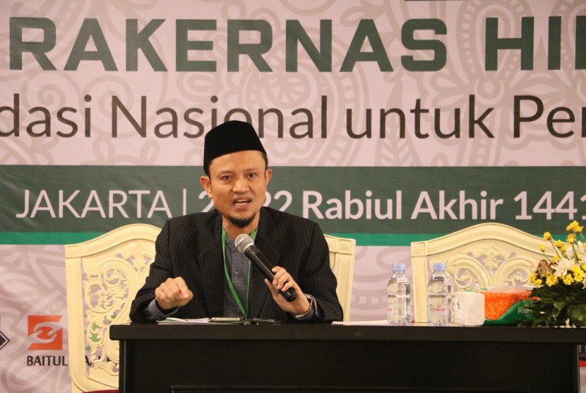 Ketua Umum DPP Hidayatullah, Dr Nashirul Haq Lc, MA  menyampaikan pernyataan sikap Hidayatullah terhadap tragedi kemanusiaan yang menimpa kaum Muslimin Uighur.