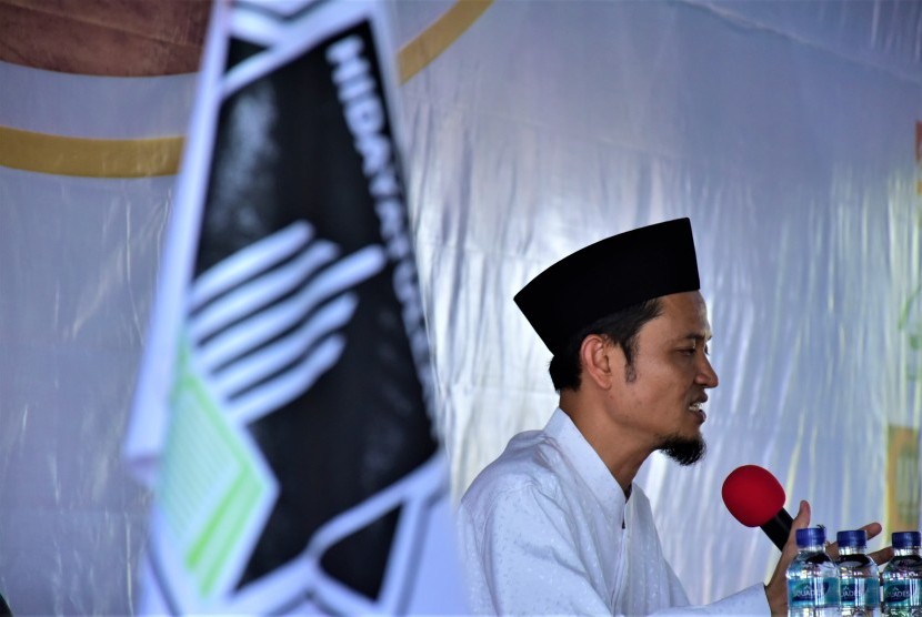 Ketua Umum DPP Hidayatullah DR Nashirul Haq MA saat sambutan pada pembukaan Rakernas IV Hidayatullah di Balikpapan 20 November 2018.