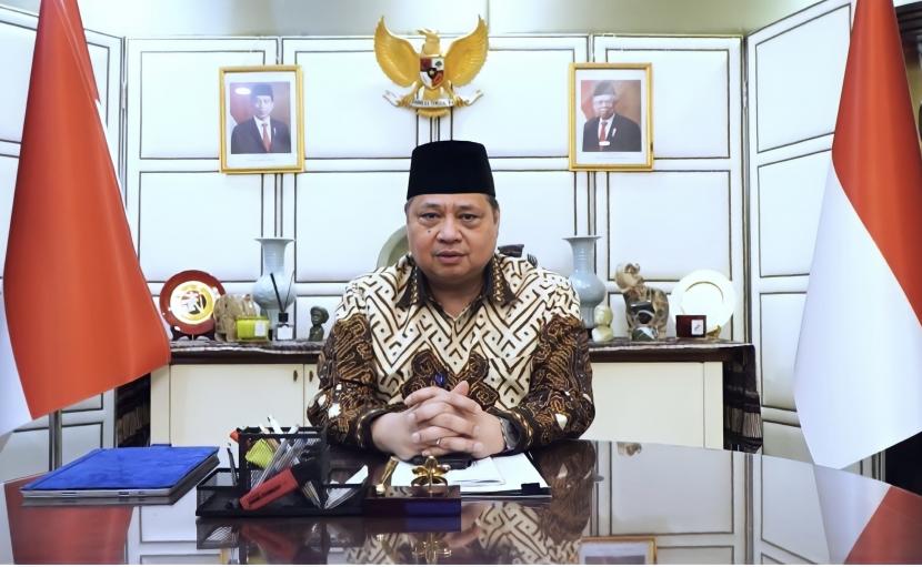 Ketua Umum DPP Partai Golkar Airlangga Hartarto. Presiden Jokowi ajak masyarakat hormati proses hukum terkait pemeriksaan Airlangga.