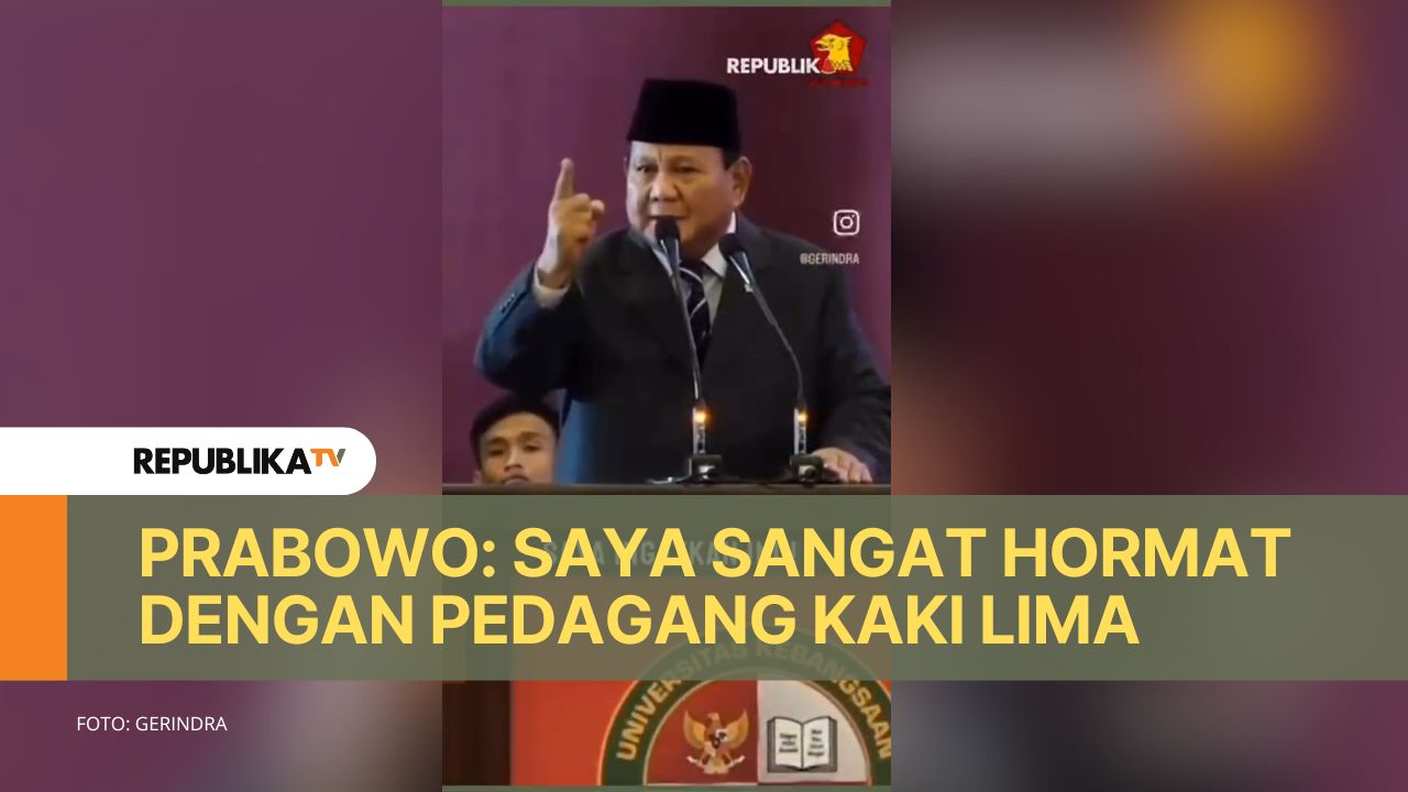 Ketua Umum Gerindra, Prabowo Subianto