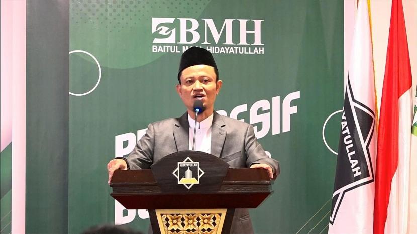 Ketua Umum Hidayatullah, KH. Nashirul Haq membuka Musyawarah Nasional (Munas) VIII Pemuda Hidayatullah
