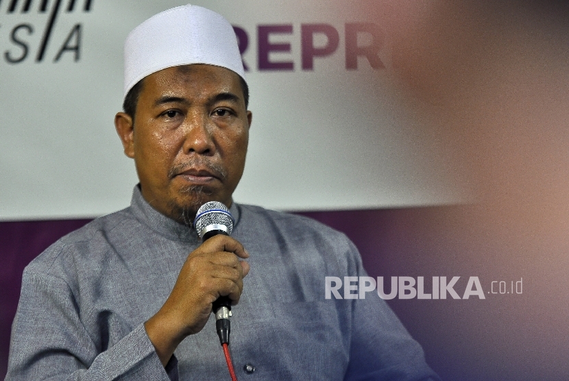 Ketua Umum Hizbut Tahrir Indonesia (HTI) Rokhmat S Labib 