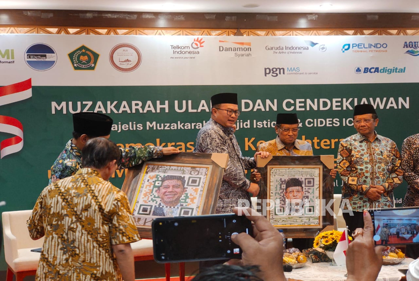 ICMI menggelar acara Mudzakarah Nasional Ulama dan Cendekiawan bertajuk Demokrasi dan Kesejateraan untuk Indonesia Emas 2045, Rabu (27/8/2025).
