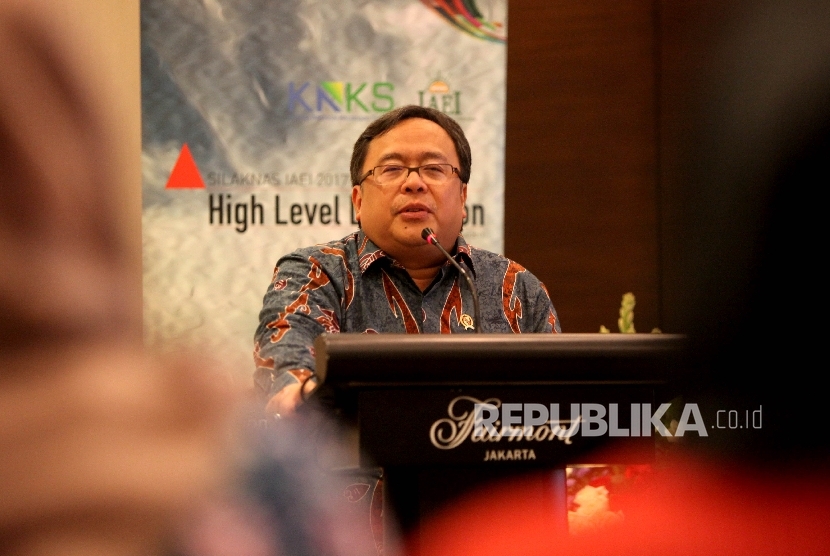 National Development and Planning Minister Bambang Brodjonegoro